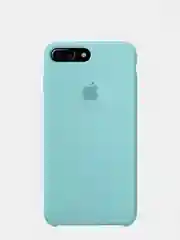 Бирюзовый чехол Silicone Case для iPhone 7 Plus 8 Plus