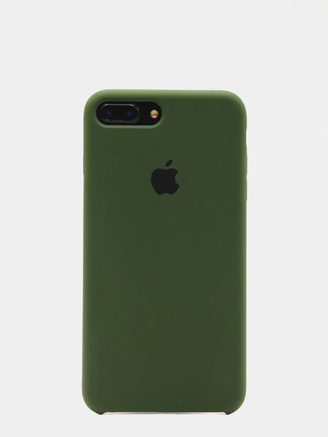 Зеленый чехол Silicone Case для iPhone 7 Plus 8 Plus