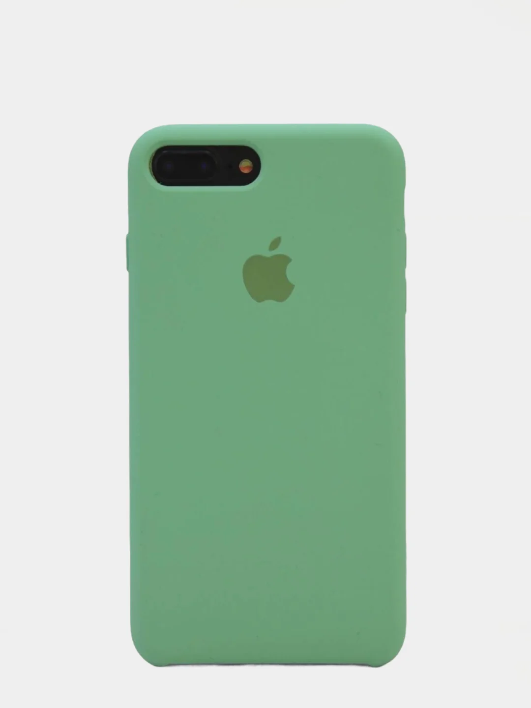Оливковый чехол Silicone Case для iPhone 7 Plus 8 Plus