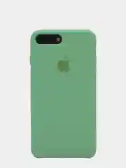 Оливковый чехол Silicone Case для iPhone 7 Plus 8 Plus