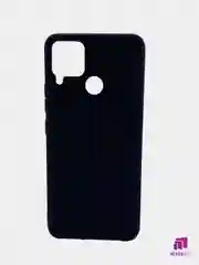 Черный чехол Realme C15 / C12  силиконовый