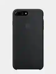 Черный чехол Silicone Case для iPhone 7 Plus 8 Plus