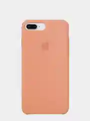 Коралловый меланж чехол Silicone Case для iPhone 7 Plus 8 Plus