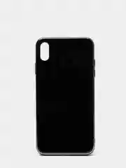 Черный iphone Xs Max чехол пластиковый