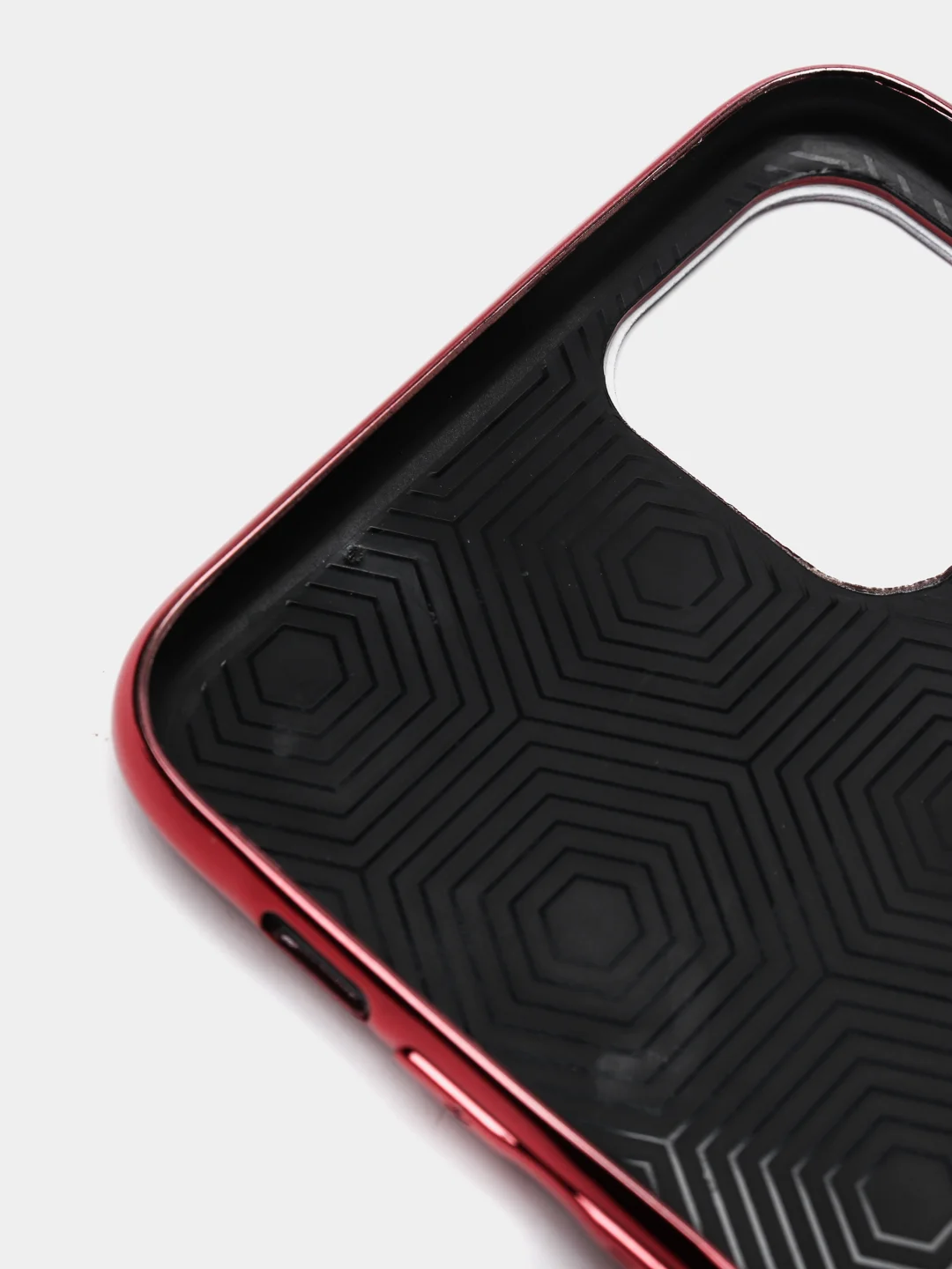 Чехол iPhone 11 Pro Max пластиковый мрамор c логотипом