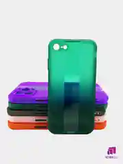 Зеленый чехол на iPhone 7,8,SE 2020, 1,5 мм Плотный цветной