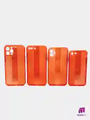 Красный чехол  iPhone 7/8/SE 2020/ 7+/8+/X/XR/11/ 12/12 pro /2 pro Max/12mini 1.5мм