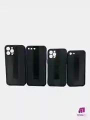Черный чехол  iPhone 7/8/SE 2020/ 7+/8+/X/XR/11/ 12/12 pro /2 pro Max/12mini 1.5мм