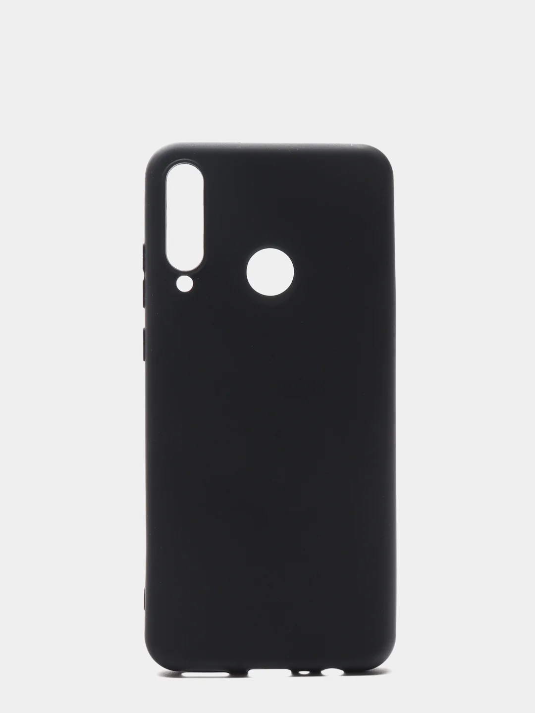 Черный чехол Huawei Y6p силиконовый