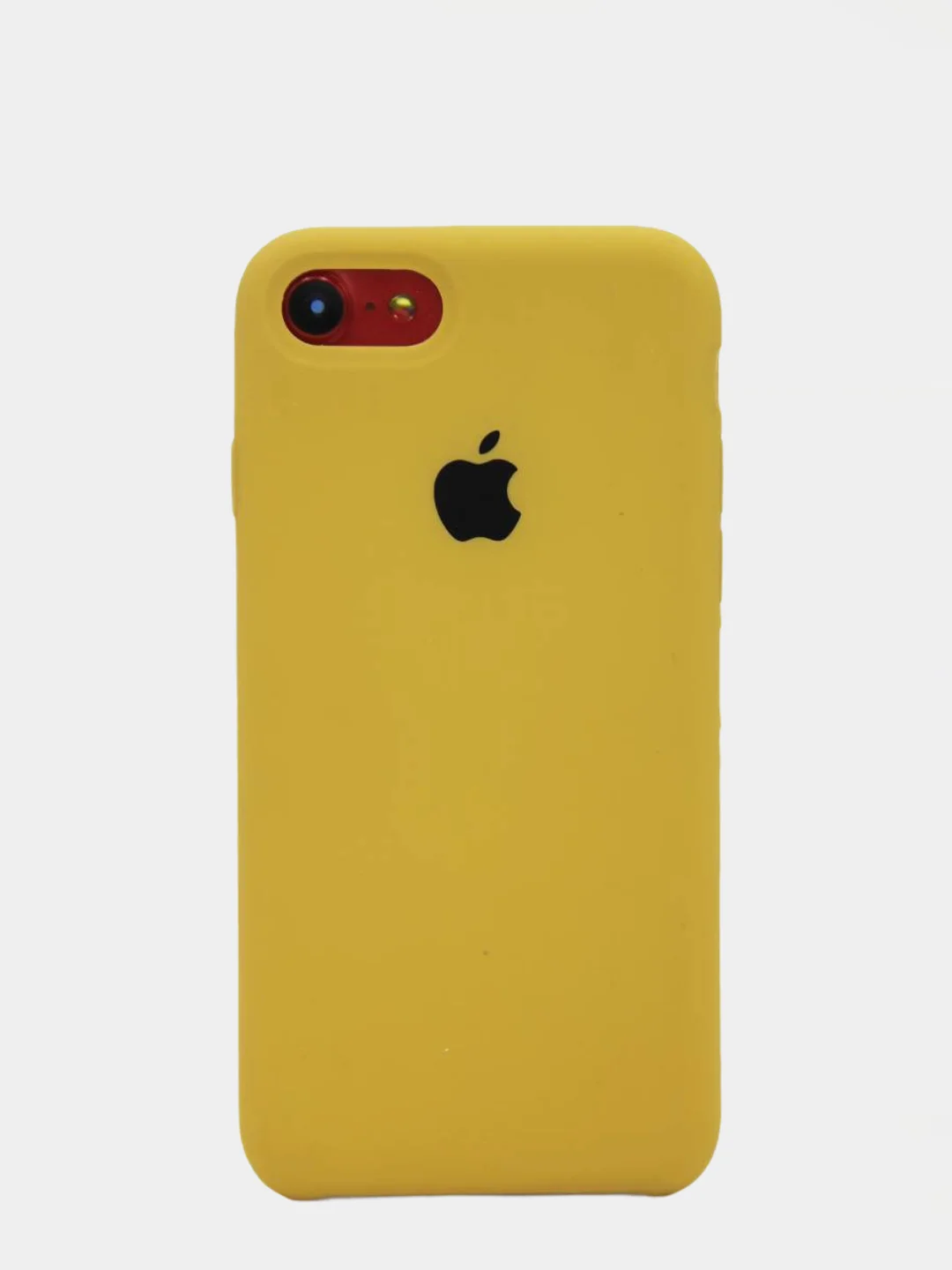 Золотой чехол Silicone Case для iPhone 7, 8, SE2, iPhone Se2 2020, с логотипом