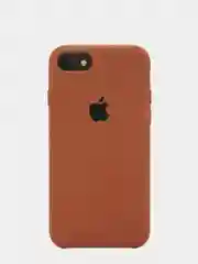 Терракотовый чехол Silicone Case для iPhone 7, 8, SE2, iPhone Se2 2020, с логотипом