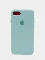 Мятный чехол Silicone Case для iPhone 7, 8, SE2, iPhone Se2 2020, с логотипом