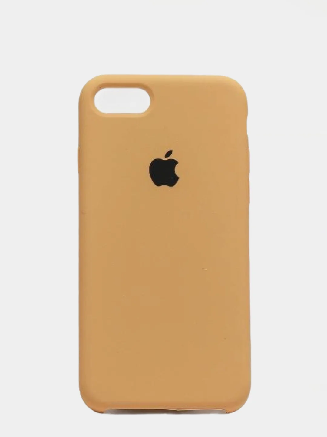 Хаки чехол Silicone Case для iPhone 7, 8, SE2, iPhone Se2 2020, с логотипом