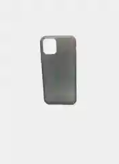Силиконовый прозрачный матовый чехол iPhone 11 Pro
