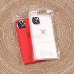 Силиконовый прозрачный матовый чехол iPhone 11 Pro