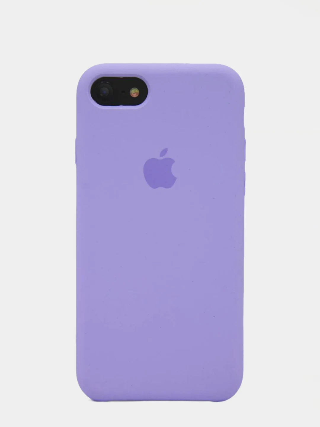 Лавандовый чехол Silicone Case для iPhone 7, 8, SE2, iPhone Se2 2020, с логотипом