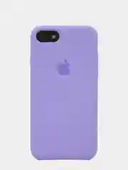 Лавандовый чехол Silicone Case для iPhone 7, 8, SE2, iPhone Se2 2020, с логотипом