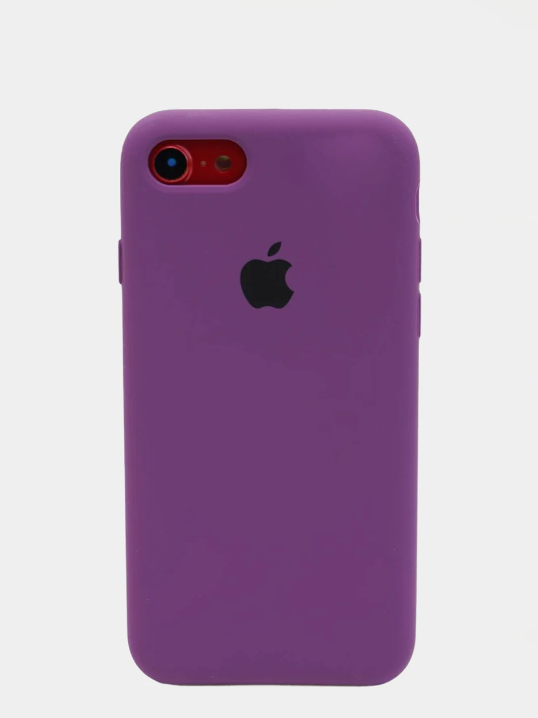 Фиолетовый чехол Silicone Case для iPhone 7, 8, SE2, iPhone Se2 2020, с логотипом