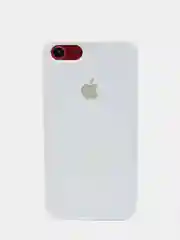 Белый чехол Silicone Case для iPhone 7, 8, SE2, iPhone Se2 2020, с логотипом