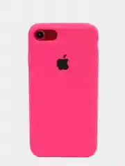 Фуксия чехол Silicone Case для iPhone 7, 8, SE2, iPhone Se2 2020, с логотипом