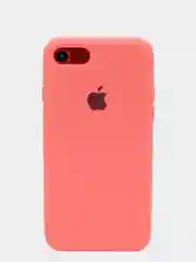 Коралловый меланж чехол Silicone Case для iPhone 7, 8, SE2, iPhone Se2 2020, с логотипом