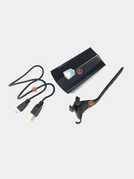 Фонарь на руль велосипеда с зарядкой через USB