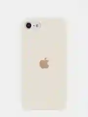 Бежевый чехол Silicone Case для iPhone 7, 8, SE2, iPhone Se2 2020, с логотипом