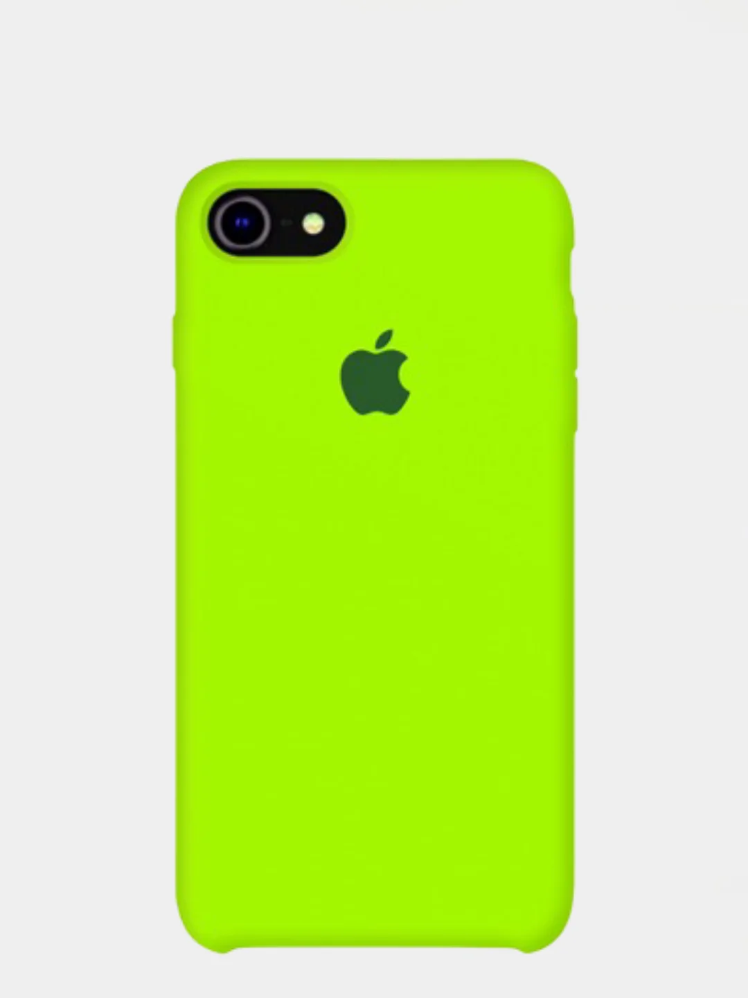 Лайм чехол Silicone Case для iPhone 7, 8, SE2, iPhone Se2 2020, с логотипом