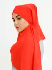 Красный готовый платок