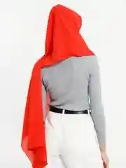Белый готовый платок