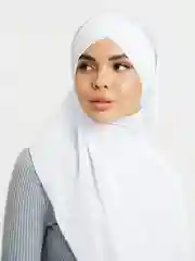 Белый готовый платок