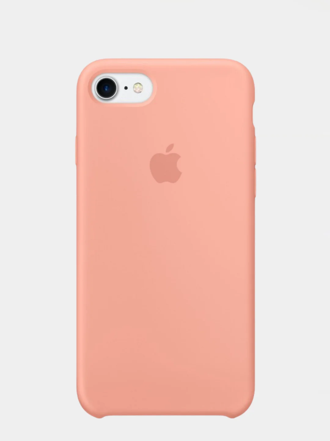 Карамельный чехол Silicone Case для iPhone 7, 8, SE2, iPhone Se2 2020, с логотипом