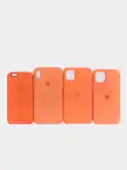 Манго чехол Silicone case для iPhone 11/XR/12/7/8/X/XS/6S/Pro/Max,Plus,SE Силиконовый (айфон)