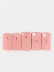 Коралловый чехол Silicone case для iPhone 11/XR/12/7/8/X/XS/6S/Pro/Max,Plus,SE Силиконовый (айфон)