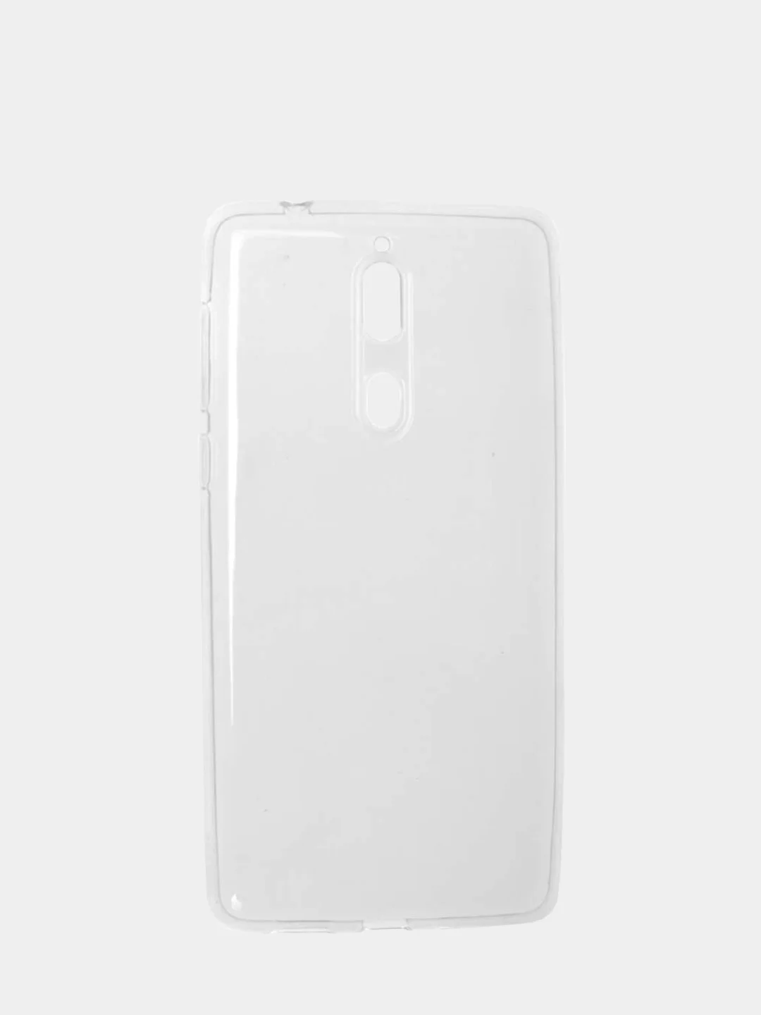 Чехол силиконовый прозрачный для Nokia 3.1 Plus / 5.1 Plus / 5 / 6 / 7 Plus / 8