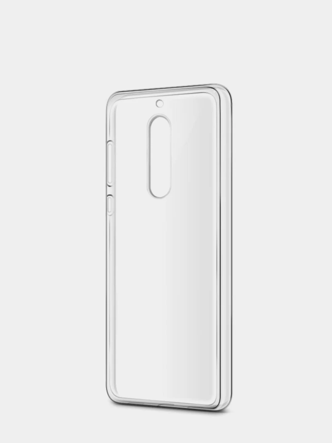 Чехол силиконовый прозрачный для Nokia 3.1 Plus / 5.1 Plus / 5 / 6 / 7 Plus / 8