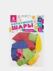 Шары воздушные "Золотая сказка", 30 см, 10 штук