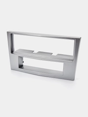 Монтажная рамка 1-DIN(11-026)сереб. для Opel Astra(H)2004-10,Antara,Corsa(D)2006-15,Zafira