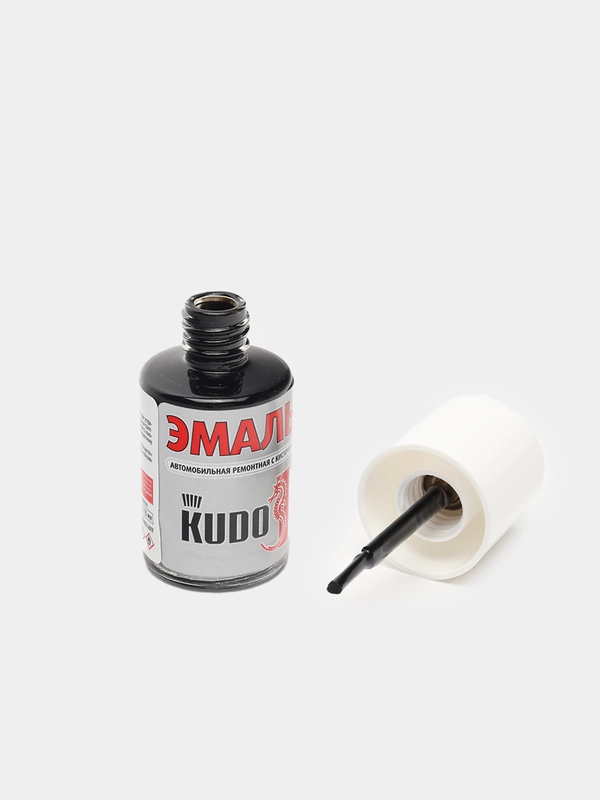 SAE Carbon Grey KIA металлик Эмаль автомобильная ремонтная с кисточкой KUDO KU-73354