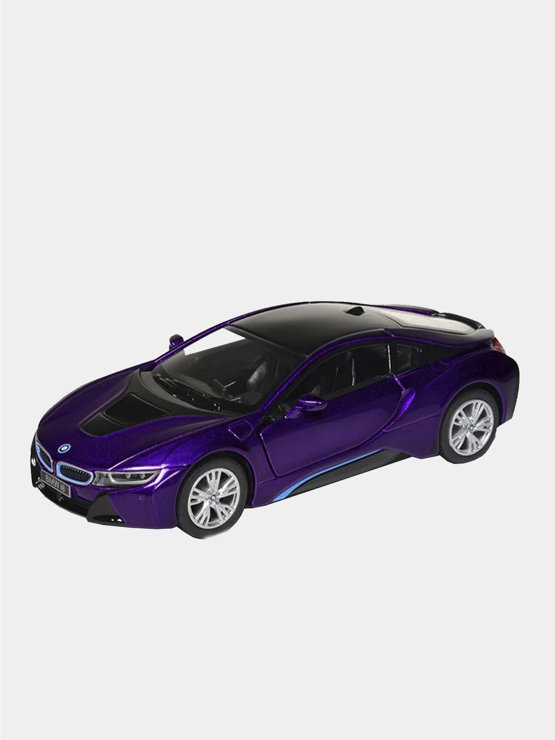 Белый bmw i8 KINSMART KT5379DA