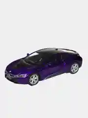 Белый bmw i8 KINSMART KT5379DA