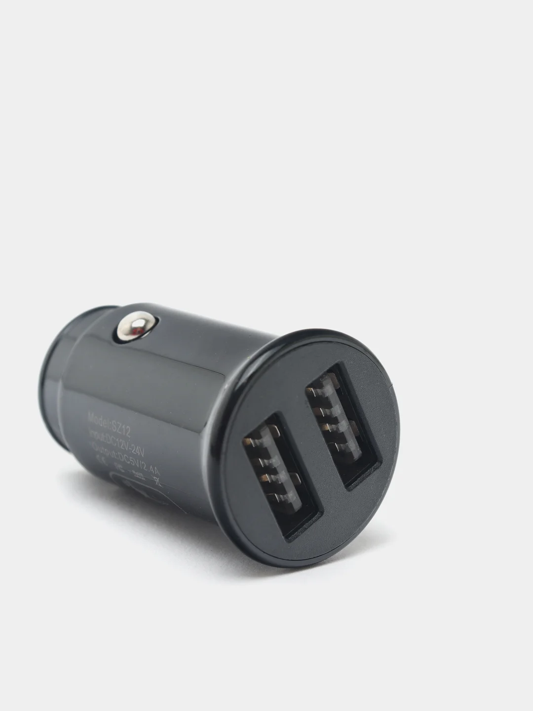 Белый автомобильные зарядные устройства SKYDOLPHIN SZ12, 2 USB разъема