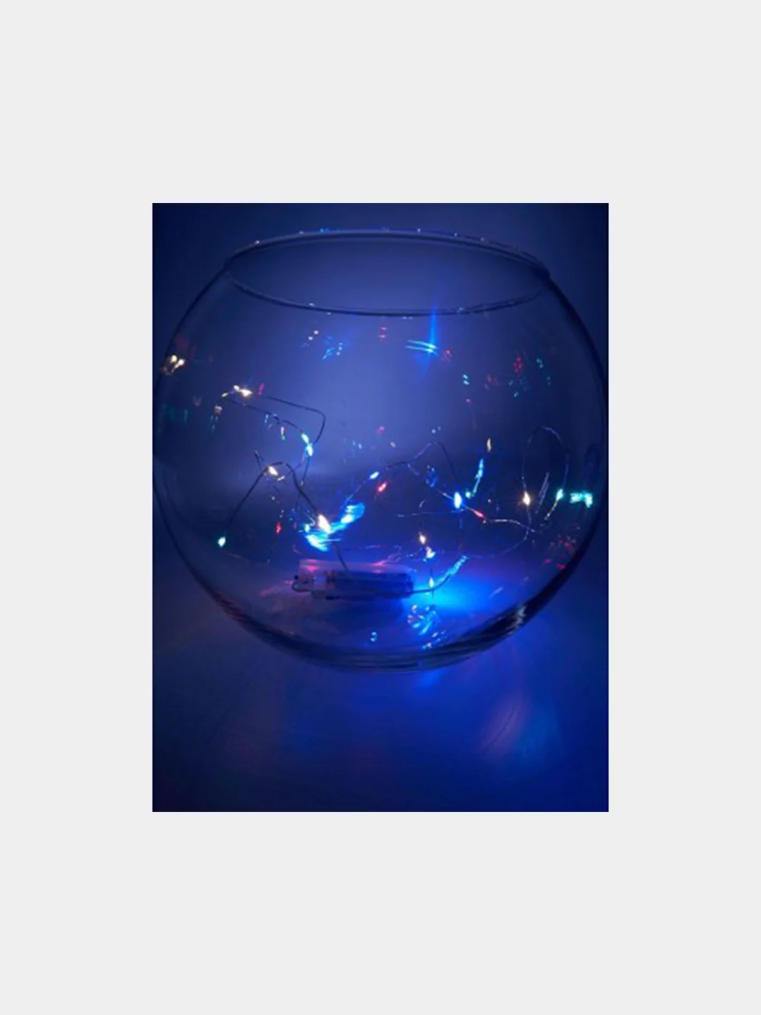 Гирлянда линейная от батареек, 20 LED, (мультиколор), статичная