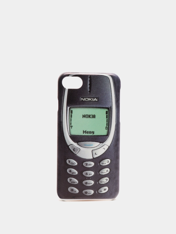 Чехол пластиковый для Apple iPhone 6/6 Plus/7/7 Plus с принтом "Нокиа 3110"