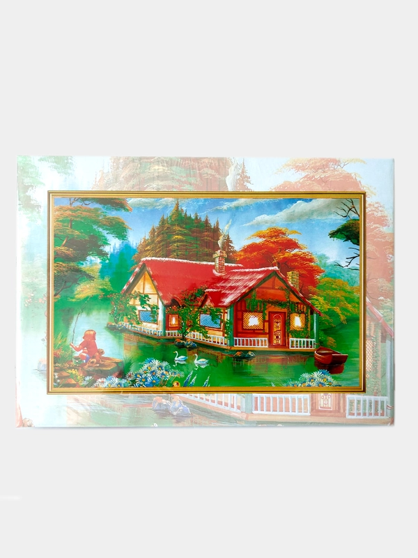 Пазлы "Дом на воде" 500 элементов 52x38cm NO: B-5303
