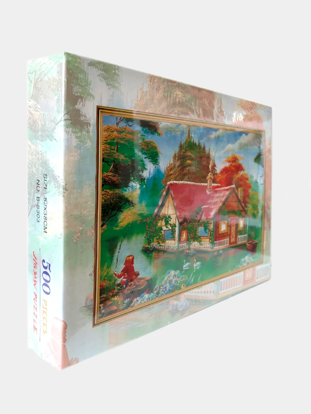 Пазлы "Дом на воде" 500 элементов 52x38cm NO: B-5303