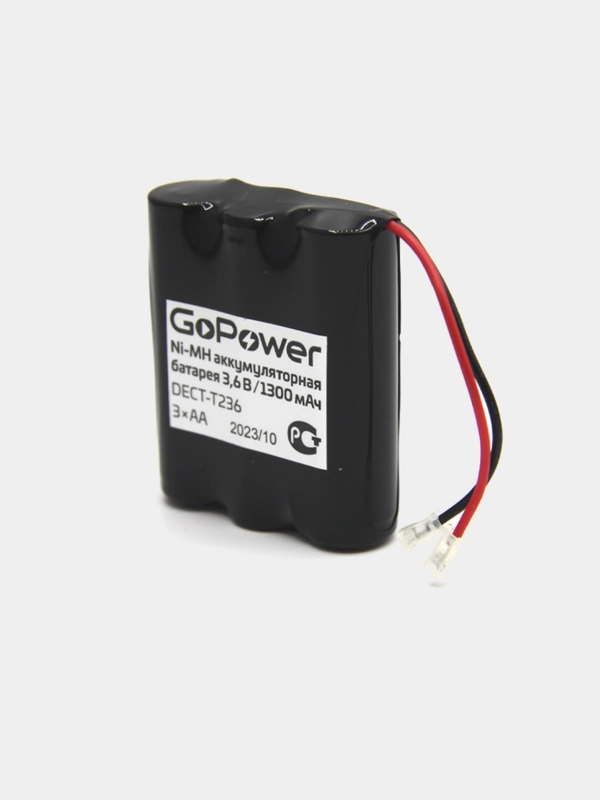 Аккумулятор для радиотелефонов T157/T160/T207/T236/T279/T314/T356/T393 GoPower PC1 NI-MH
