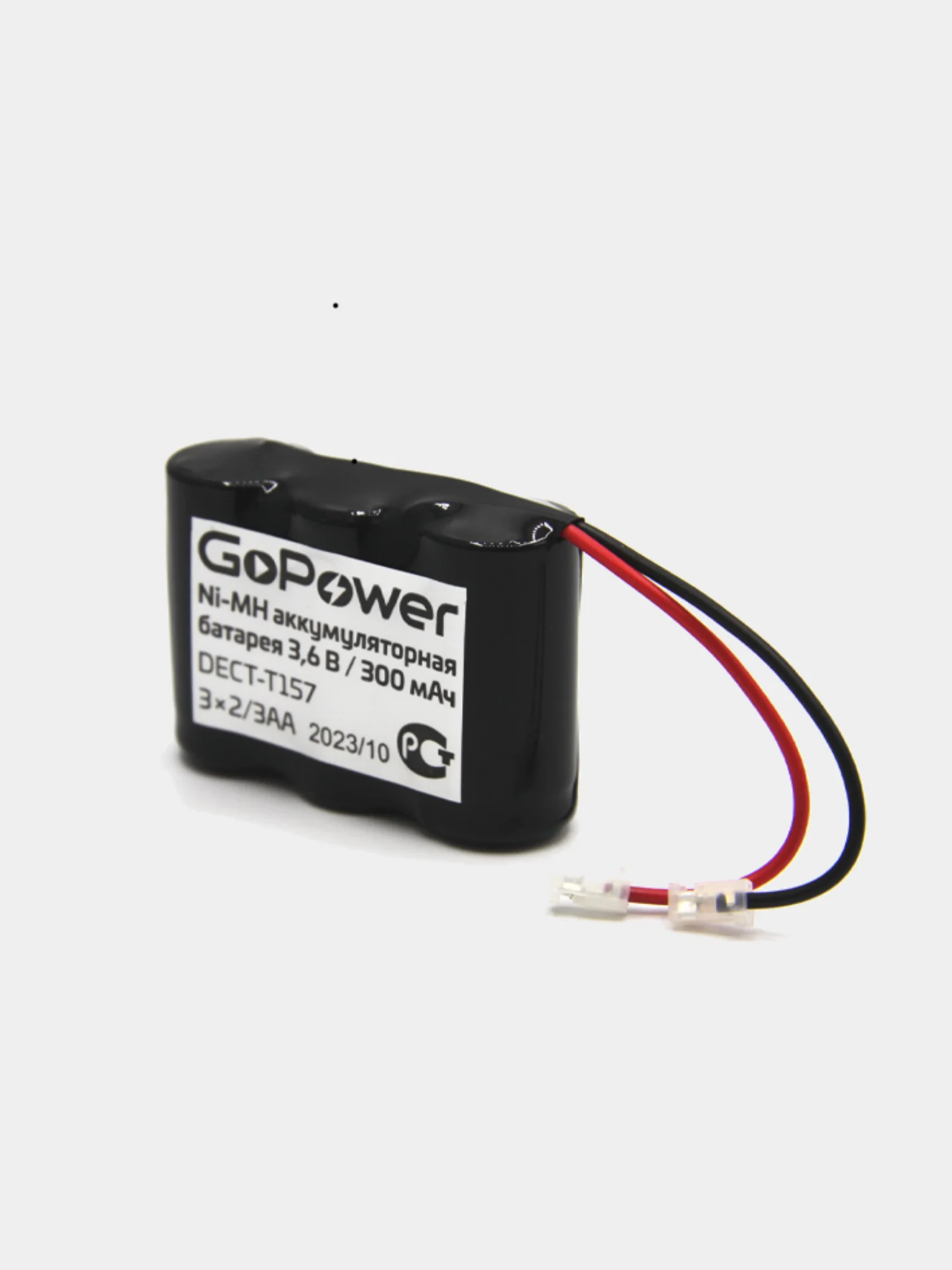 Аккумулятор для радиотелефонов T157/T160/T207/T236/T279/T314/T356/T393 GoPower PC1 NI-MH