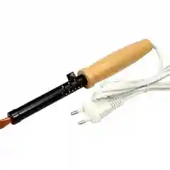 Паяльник ПД-100 100 Вт 220V деревянная ручка медное жало