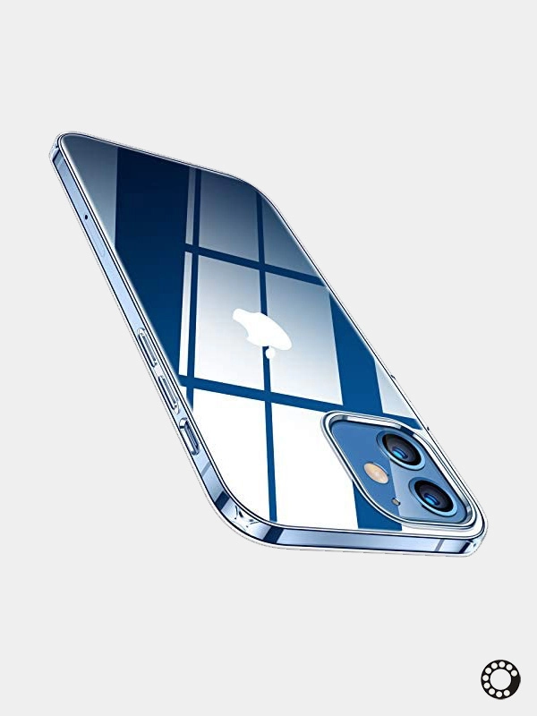 Чехол iPhone 12 Pro / 12, 12 Pro Max, 12 mini силикон тонкий прозрачный